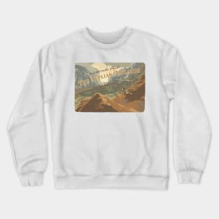 Deplian Badlands Crewneck Sweatshirt